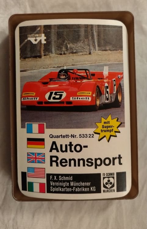 Auto-Rennsport Quartett Nr. 53322 / 32 Karten ab Fr. 14.- (Gebraucht ...