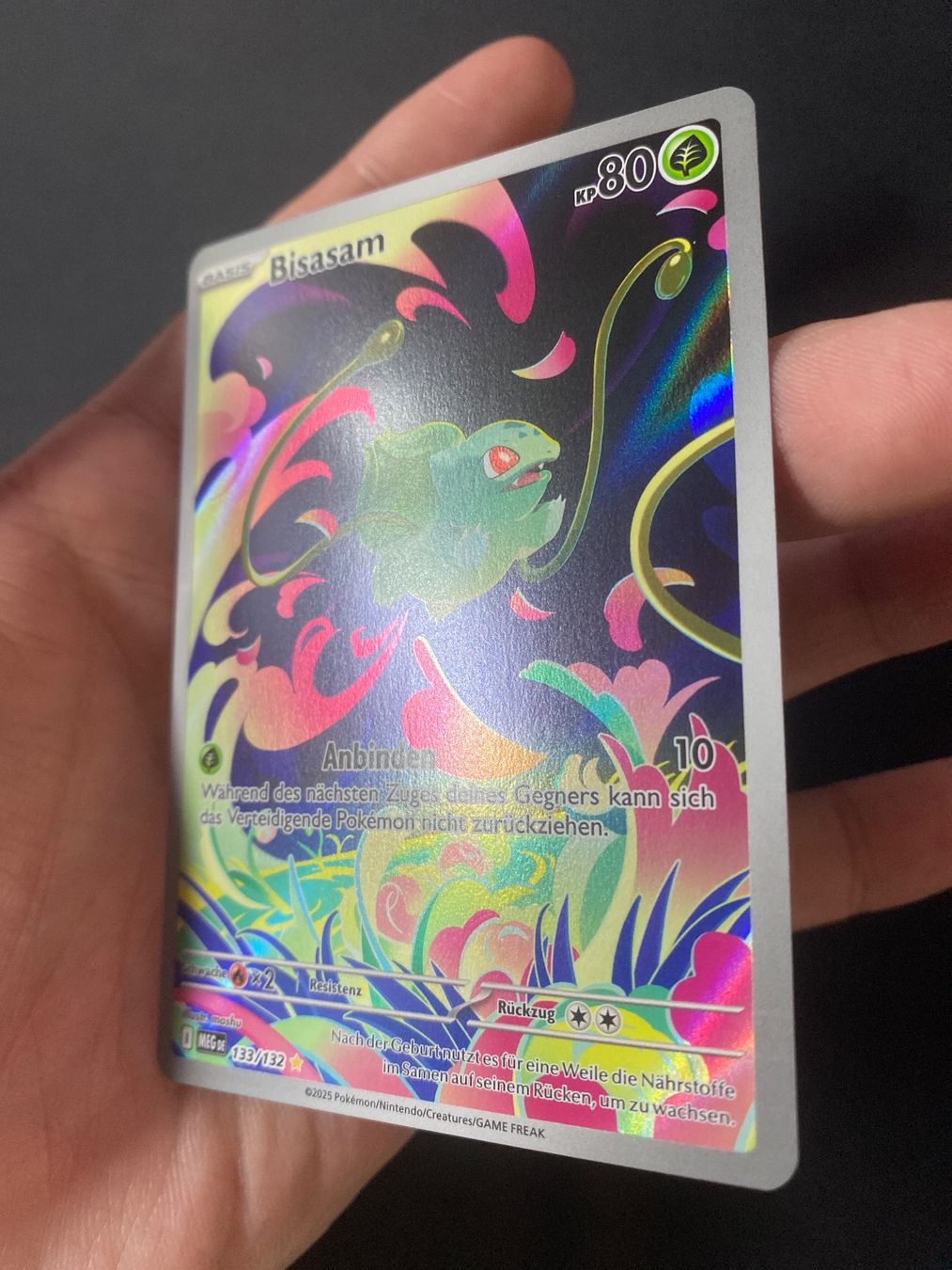 Pokémon Carte collezionabili: Bisasam 133 - Bulbasaur - Illust. Rare - Mega Evolution - DE – Nuovo (secondo la descrizione) da Hausen AG venduto da Shrade 2