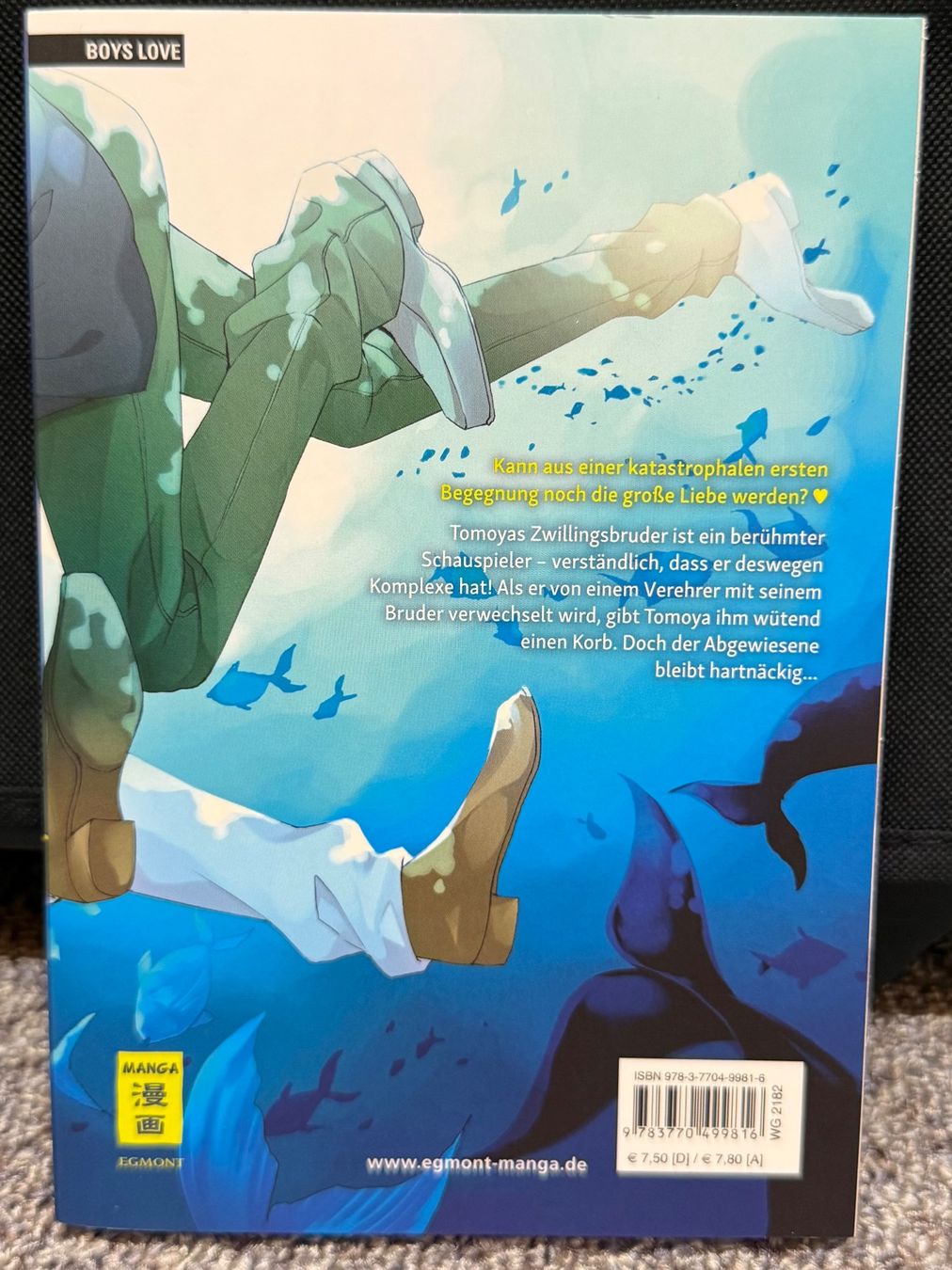 Fumetti: BL Manga: Fair Blue – Nuovo (secondo la descrizione) da Triesen venduto da cla_q2js 1