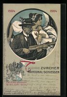 Zürich, Kantonal-Schiessen 1904, Schüt