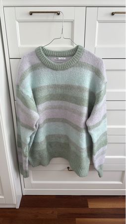 Zara Strickpullover, Grösse L gestreift, Top Zustand!