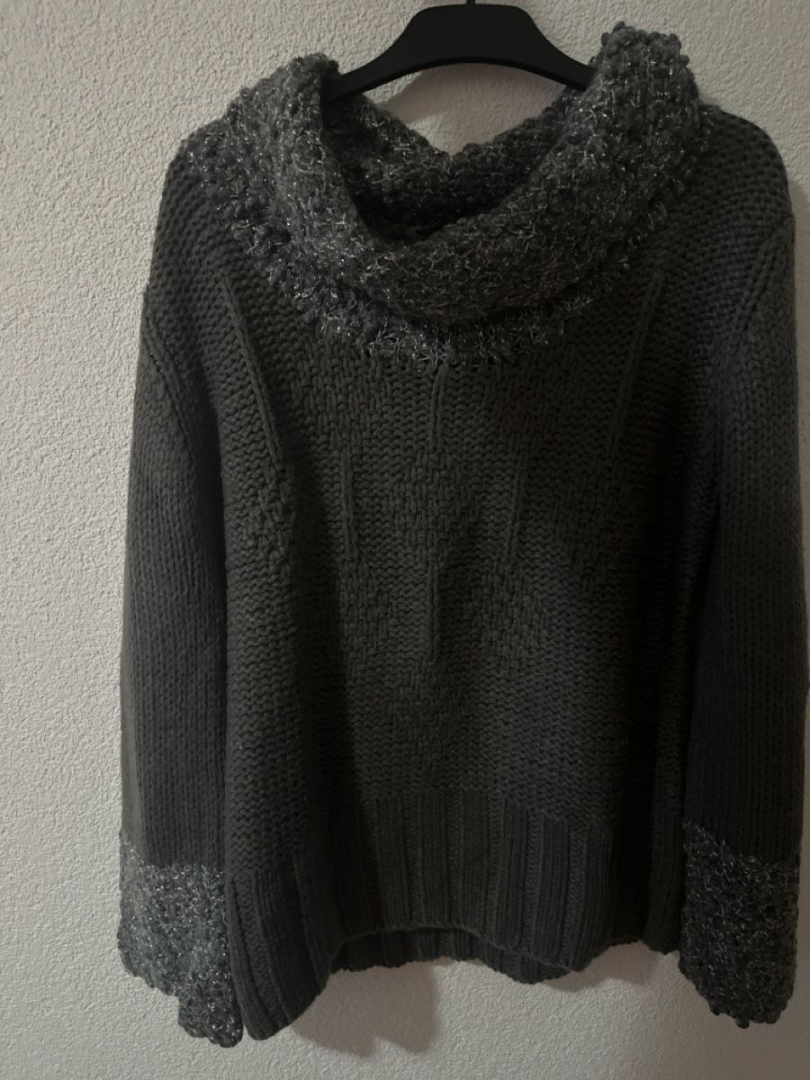 Pulls & Sweat-shirts: Damen Pullover grau, Grösse L – D'occasion à Zug par Hehe