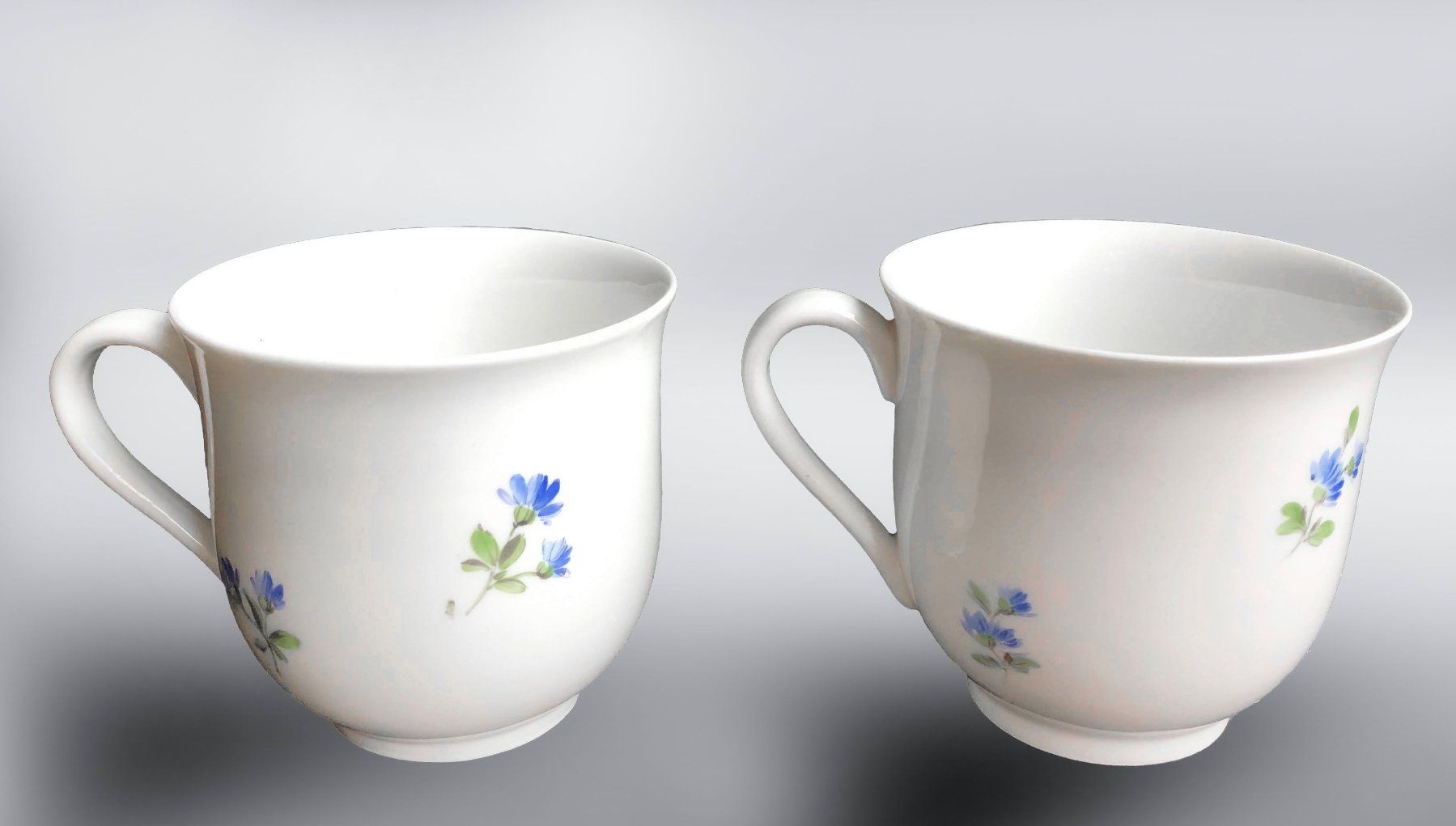 Tazze: MEISSEN (Schwertermarke)*TASSE 2 St. – Usato da Dübendorf venduto da Orchid18 2
