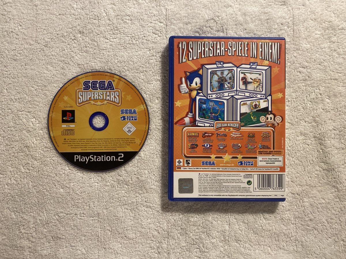 Sony Giochi: SEGA SuperStars PS2 – Usato da Reichenbach i. K. venduto da Daniel840 1