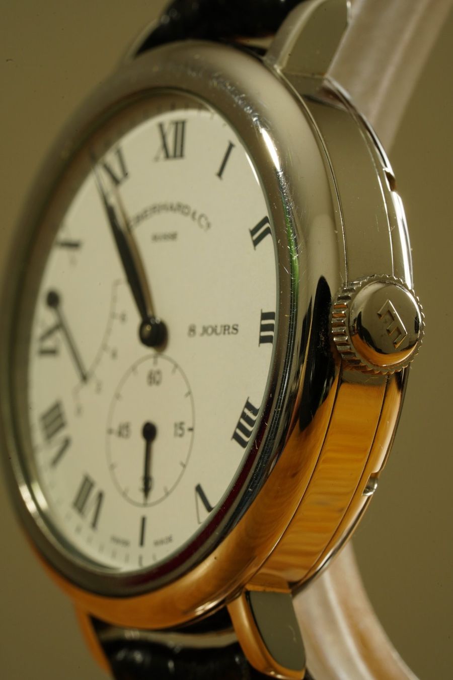 Eberhard & Co. Orologi: Eberhard & Co. 8 Jours in einen wunderbar Zustand – Usato da Biberist venduto da Volo28 4