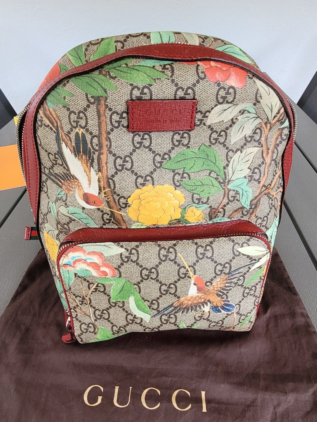 Rucksäcke: Gucci Rucksack Tian Garden – Gebraucht aus Balsthal von Marche