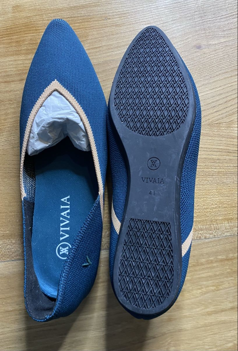 Vivaia Scarpe da donna: Blue Vivaia Flats - Size 41 – Nuovo (secondo la descrizione) da Gurmels venduto da ste_8qb5 2