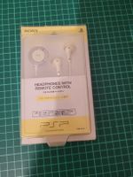 Sony PSP Headphones With Remote Control PSP-S140 New!