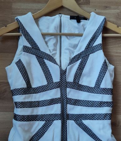 Kleid von BCBG/Max Azria, Gr. XS/S, passt Hervé Leger, Alaïa