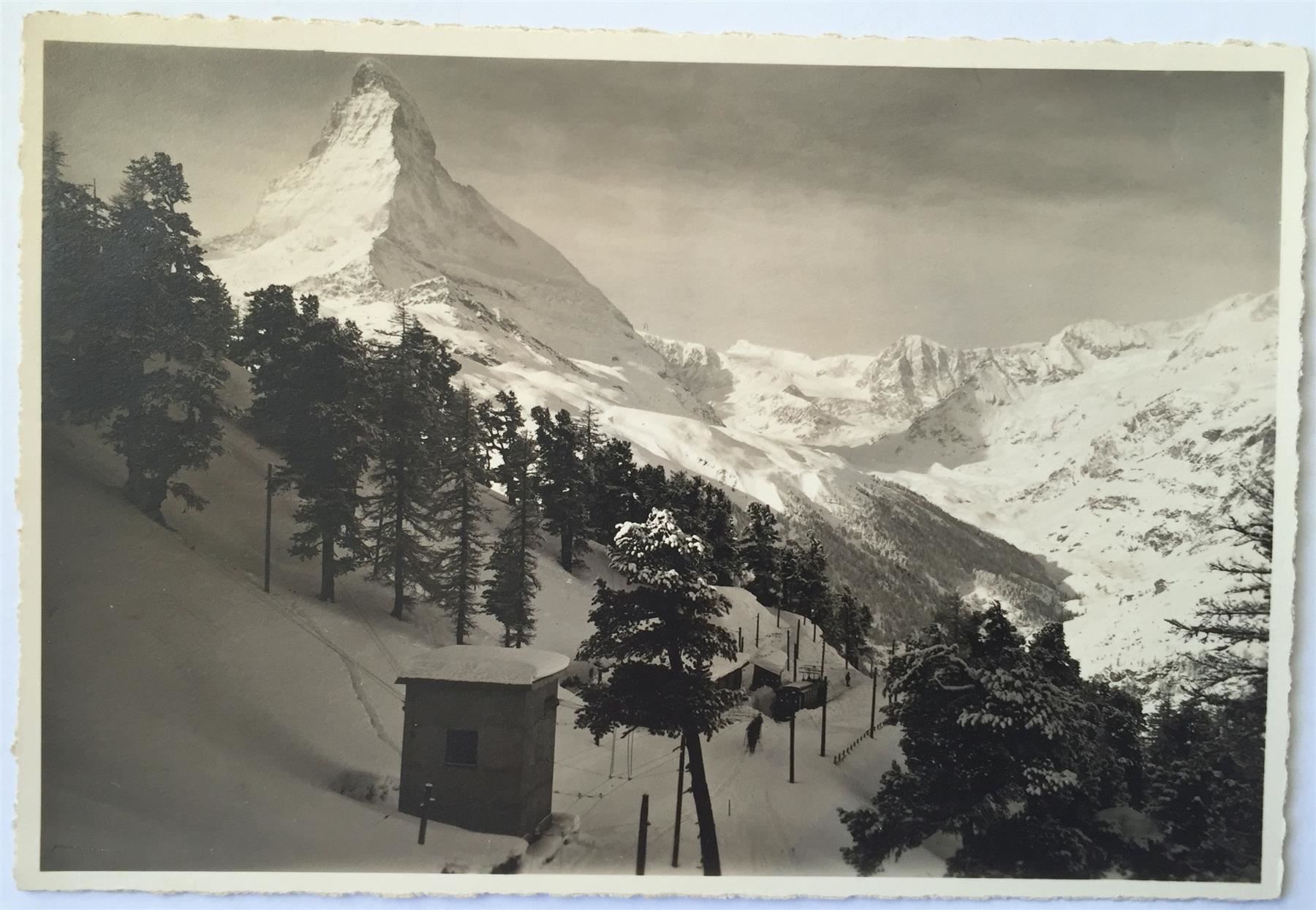 Cartoline postali: ZERMATT Gornergrat Bahn mit Matterhorn – Nuovo (secondo la descrizione) da Jona venduto da philajona