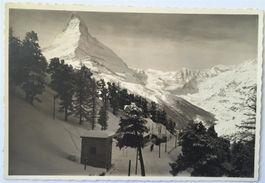 ZERMATT Gornergrat Bahn mit Matterhorn