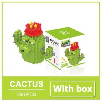 Nanoblock Kit di costruzioni: 7050A Lboyu - Plants Corpse - Cactus Shooter – Nuovo e nell'imballaggio originale da Hochdorf venduto da ruest-online