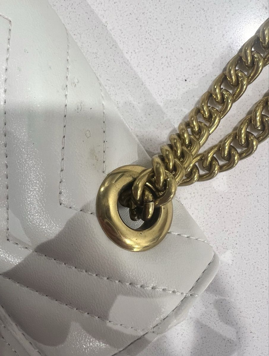 Taschen für Damen: Marmont Flap Bag white small used – Gebraucht aus Weggis von su_sch 4