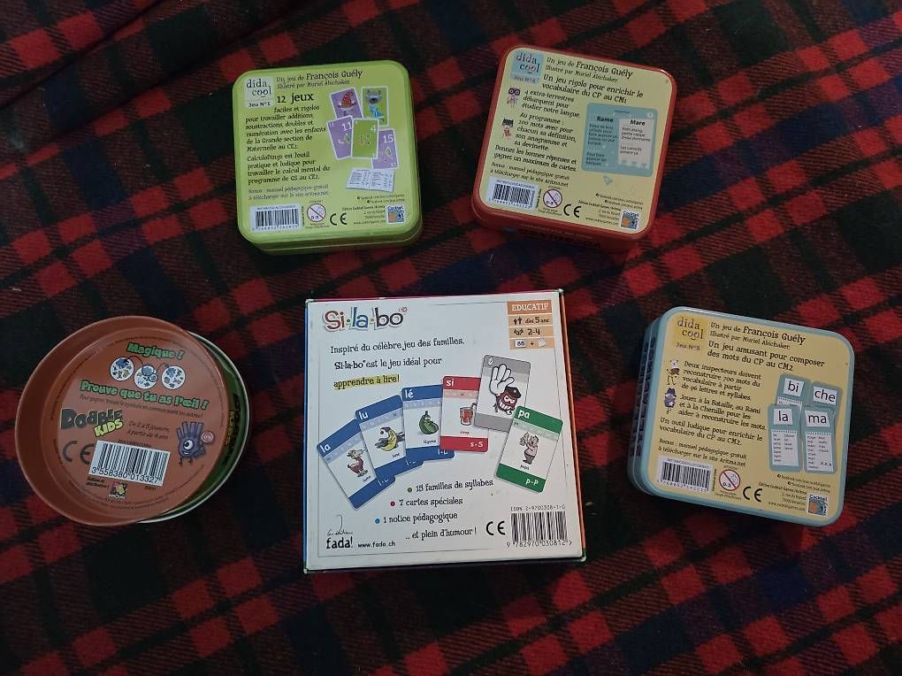 Giochi: Jeux société lot de 5 – Usato da Lausanne venduto da yannaroundtheworld 1