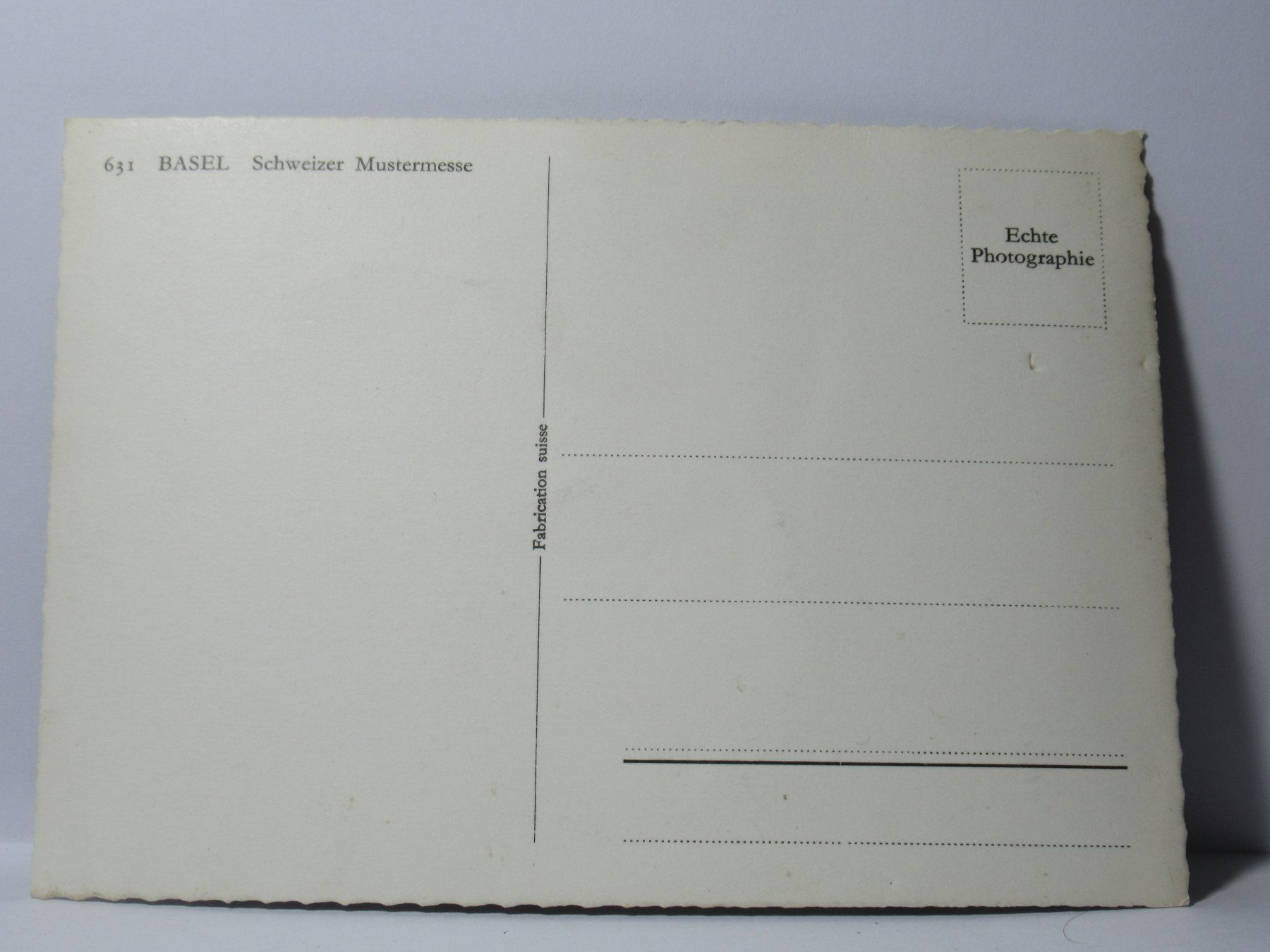 Cartoline postali: Basel , Schweizer Mustermesse – Nuovo (secondo la descrizione) da Grenchen venduto da Bluemchen1900 1