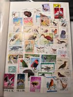 BRIEFMARKE VÖGEL LOT