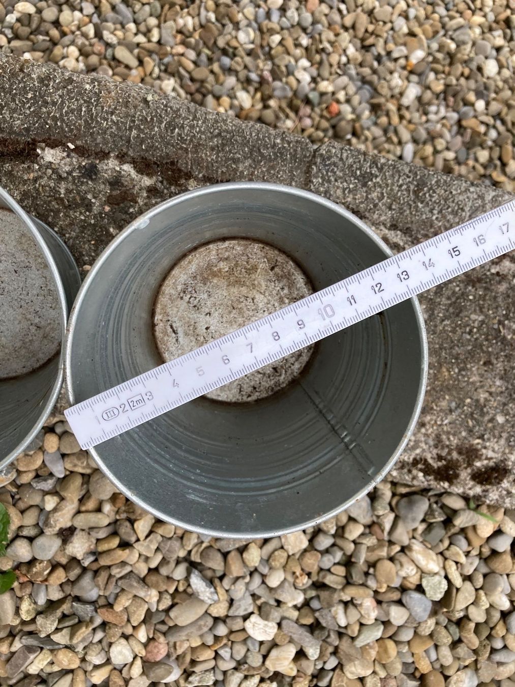 Ikea Vasi per fiori: 3x Übertöpfe verzinkt – Usato da Hitzkirch venduto da eve_may 4