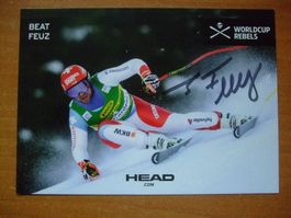 BEAT FEUZ (CH) SKISTAR AUTOGRAMMKARTE
