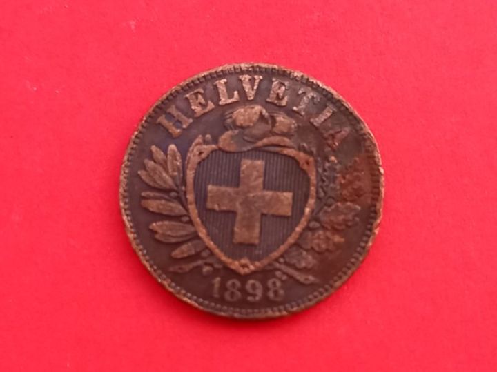Toutes les monnaies: 2 Rappen 1898, Schweiz – D'occasion à St-Prex par big_c6bb