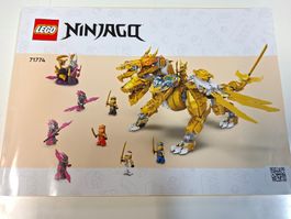 Lego 71774 Ninjago Lloyd's Golden Ultra Dragon