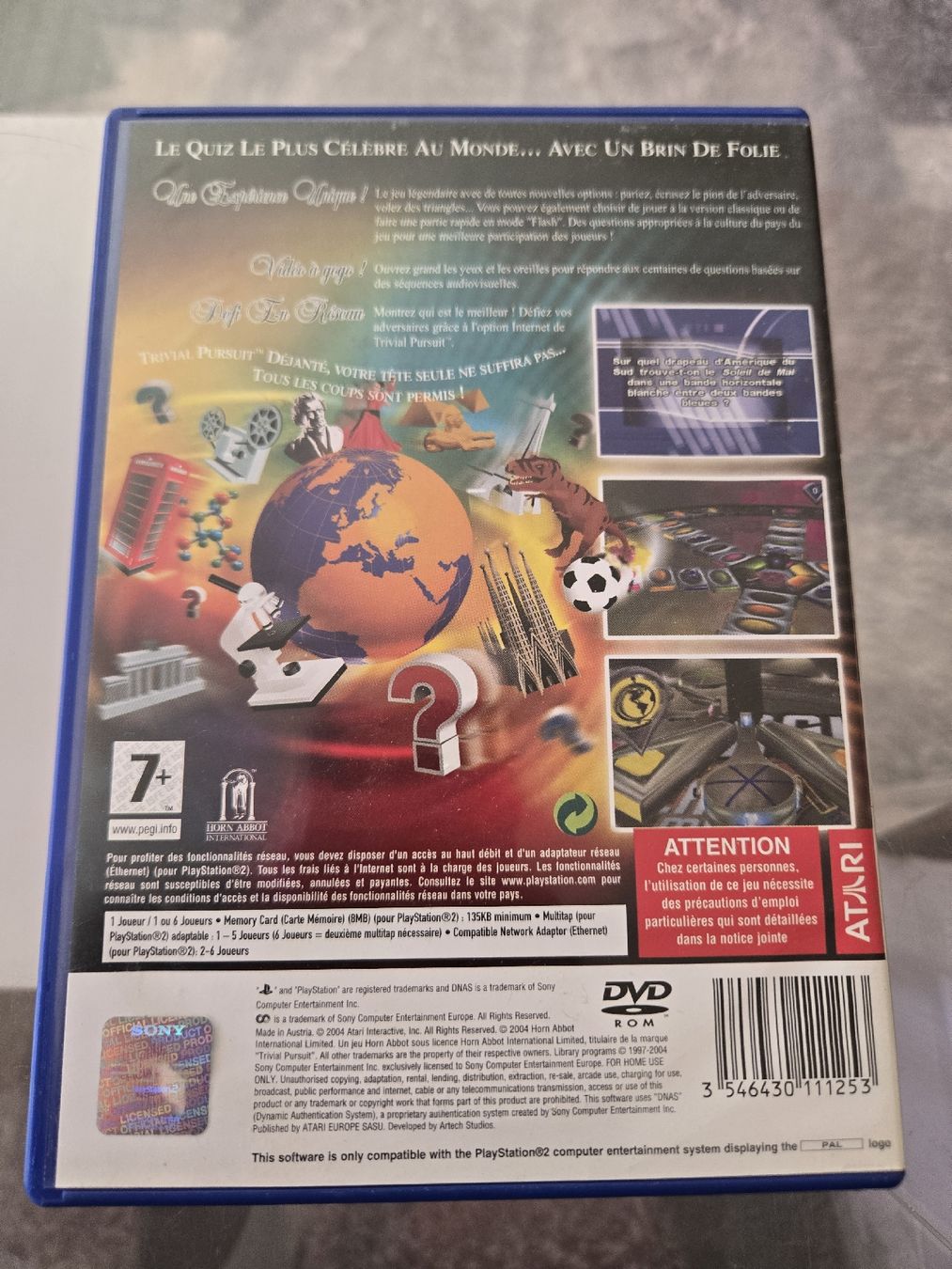 Giochi: Trivial Pursuit Unlimited PS2 – Usato da Bussigny venduto da Kfdlt 1