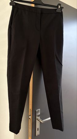 Stoffhose schwarz