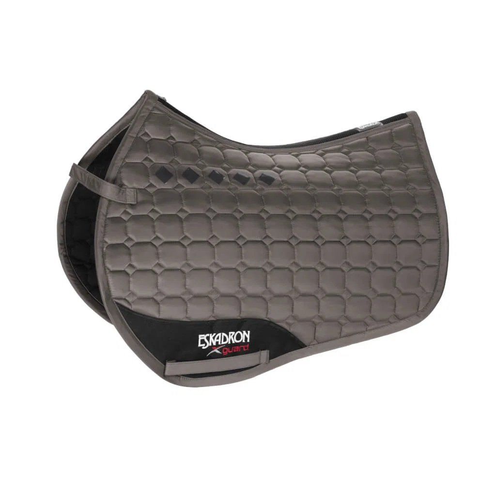 Selle & Accessori: ESKADRON Schabracke Glossy Compact, grau, Warmblut – Usato da Neerach venduto da van_s28z