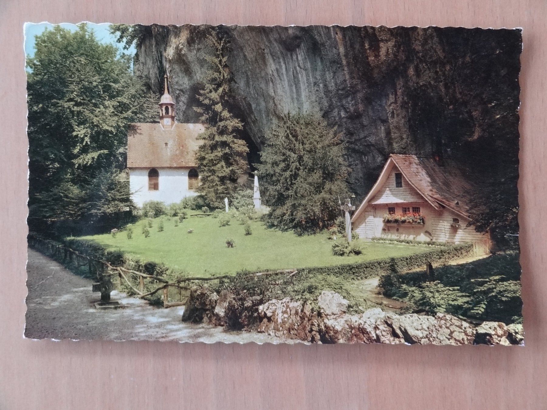 Cartoline postali: Solothurn - Einsiedelei - 1961 – Usato da St Léonard venduto da Riglin