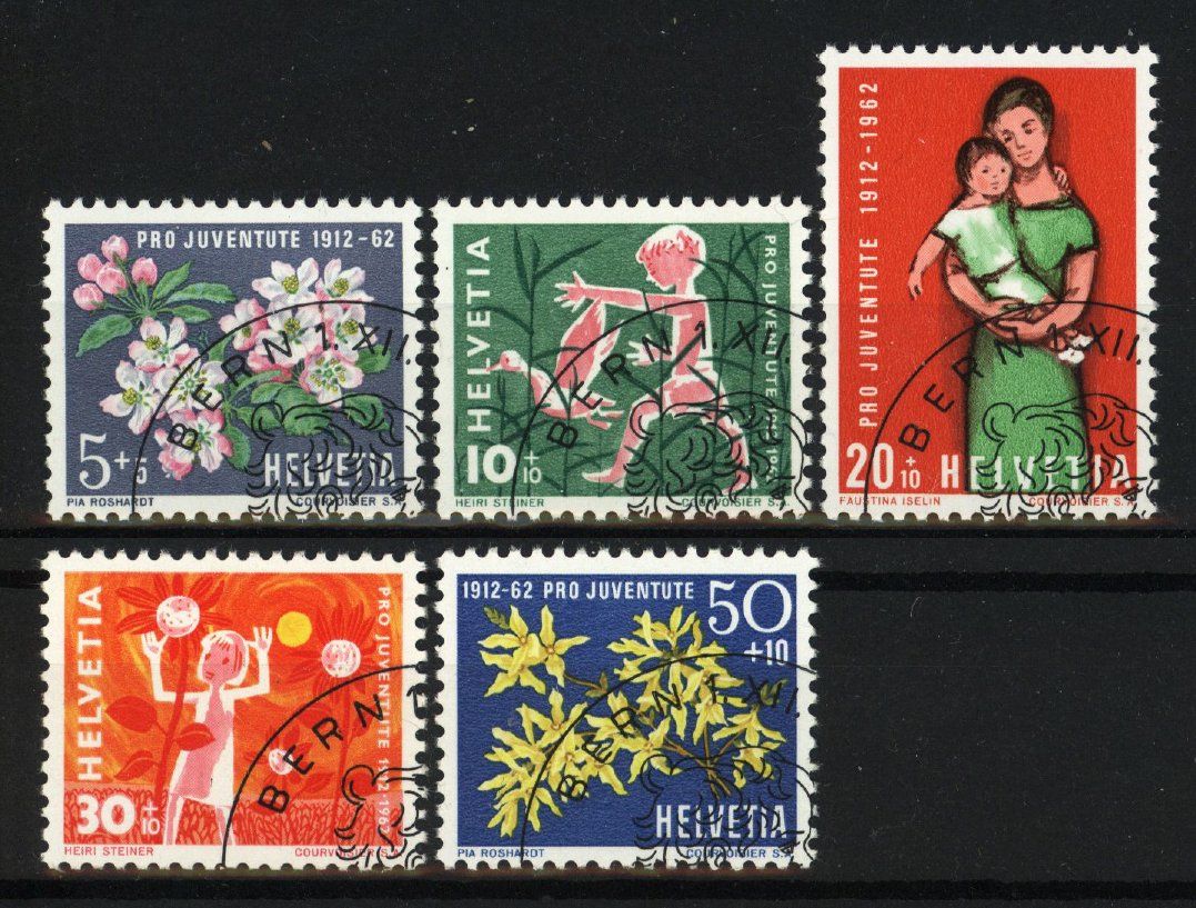 Tutti i francobolli: 1962, Pro Juventute, ET – Usato da Willisau venduto da Vollstempel