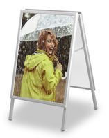 Kundenstopper A1 wetterfest mit Dichtung 35 mm
