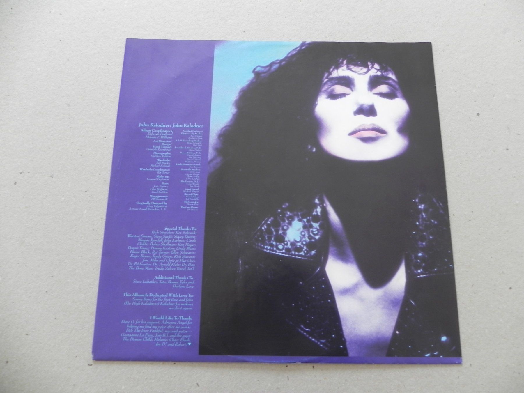 Schallplatten: LP USA Pop Sängerin Cher 1987 – Gebraucht aus Siebnen von krimsie 2