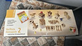 Knifflige Holzspiele 