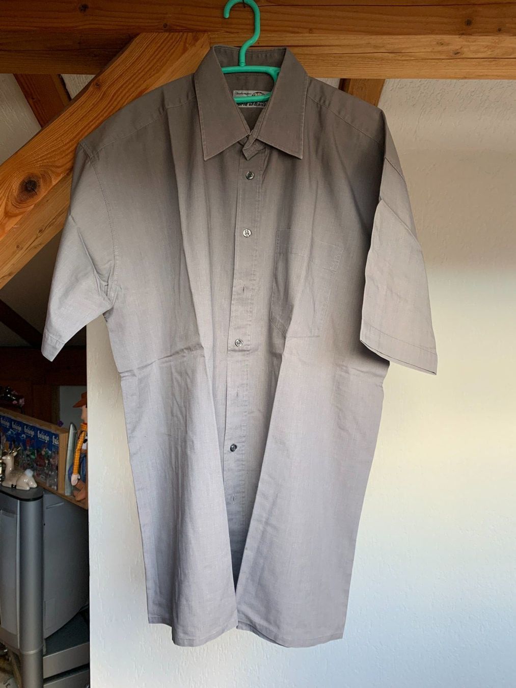 Camicie: Chemise vintage grise L – Usato da Boécourt venduto da Tedmosby