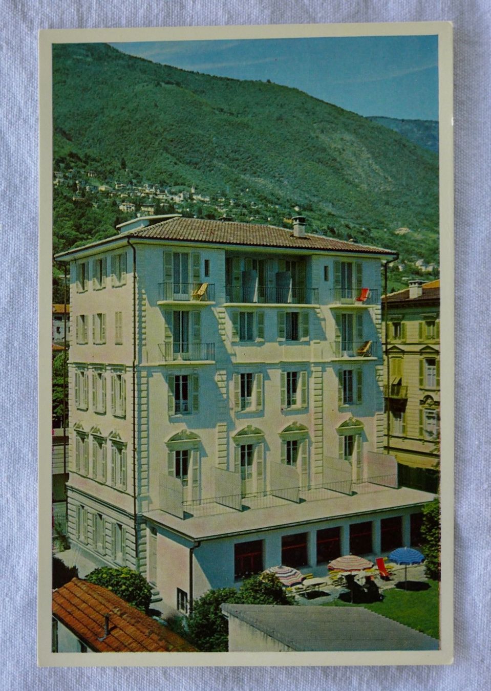 Cartoline postali: AK LOCARNO TI, Hotel Daheim – Usato da Wallisellen venduto da aloa09