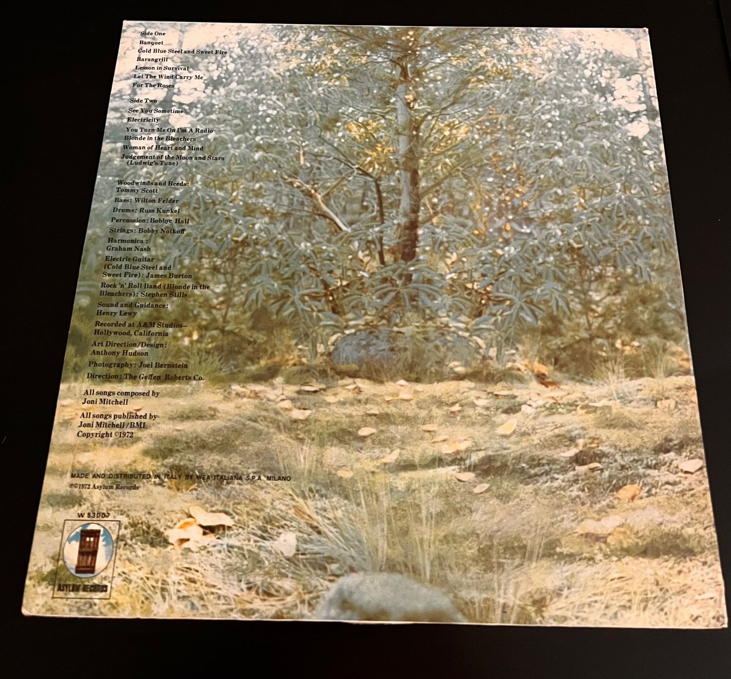 Dischi in vinile: Joni Mitchell-For the roses,1972,Vinyl – Usato da Vacallo venduto da mar_hk7x 1