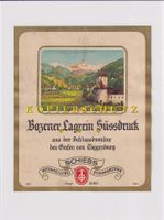 Etikette für Wein - Bozener Lagrein Süssdruck /bd