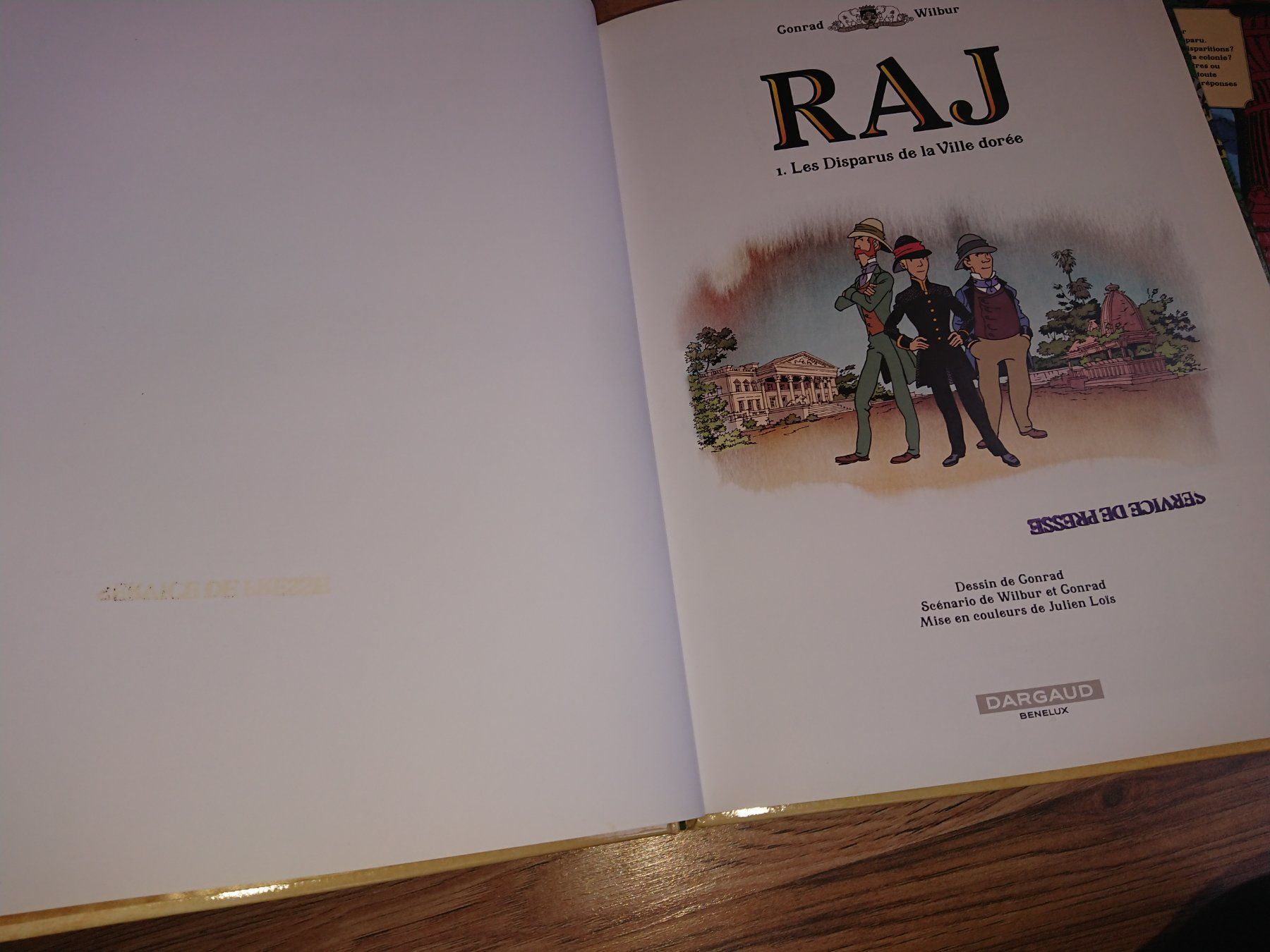 Fumetti: Raj 1-2 EO – Usato da Farvagny-le-Grand venduto da LaCaverne 4