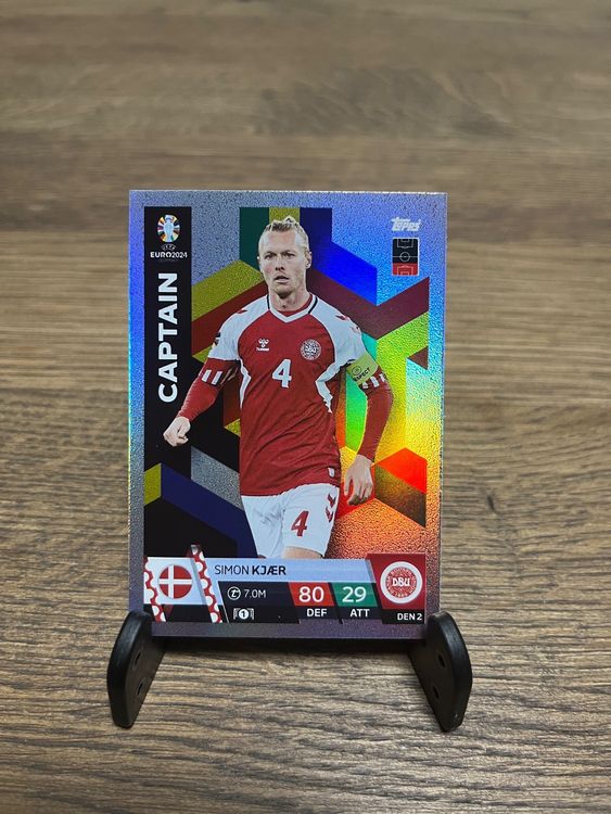 Topps Euro 2024 Sticker Dänemark 3x- DEN TOP1, DEN 5, DEN 17 | Kaufen