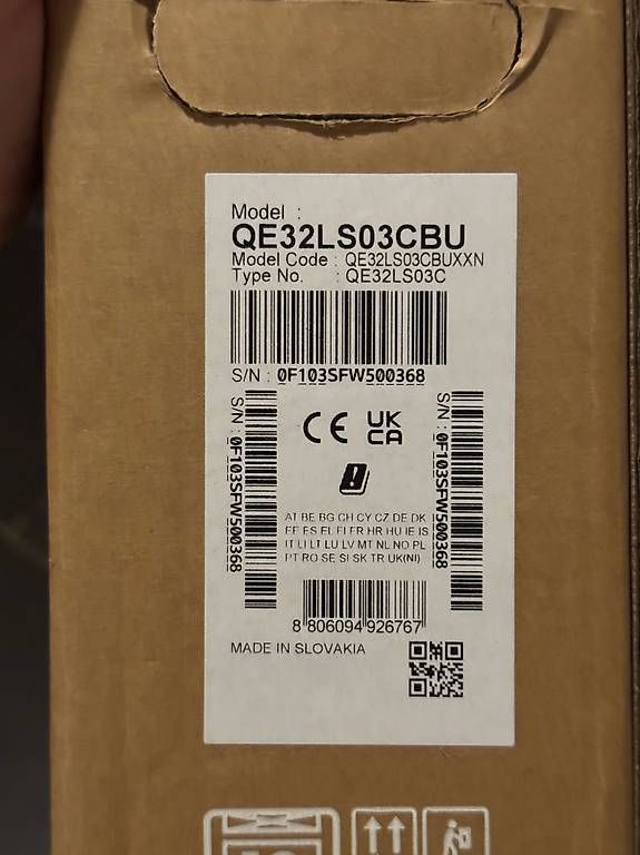 Samsung Fernseher: Samsung The Frame 32" – Gebraucht aus Pfäffikon ZH von PC86 2