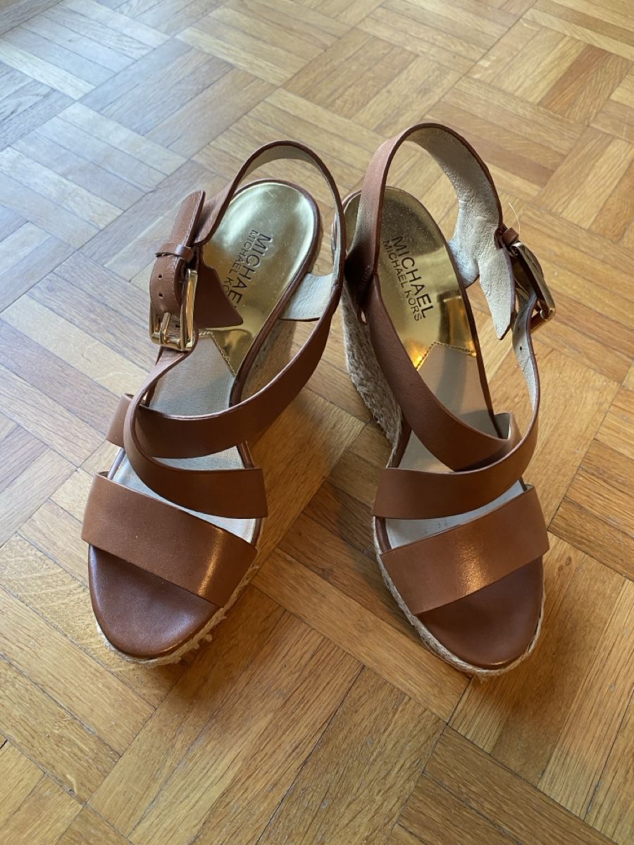 Michael Kors Scarpe da donna: Sandali con zeppa Michael Kors – Usato da Lugano venduto da mariavenezia
