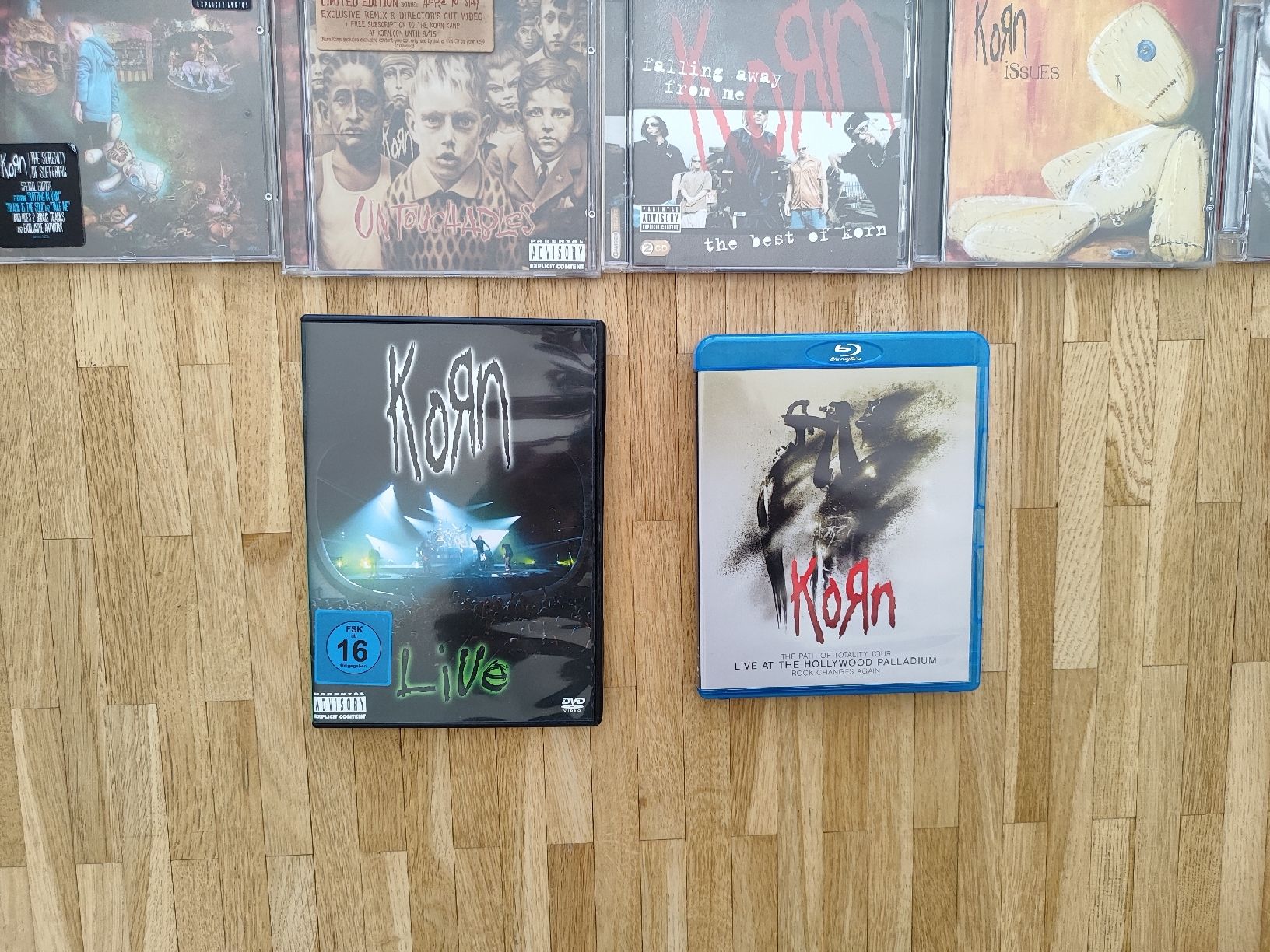 CDs: Collection complète Korn – Neu (gemäss Beschreibung) aus Ursy von Sebastien-85 2