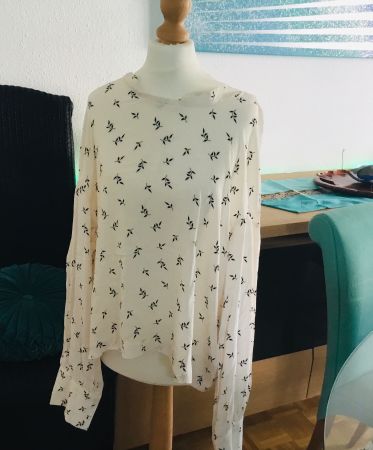 Sublime blouse très fluide NYGARDSANNA, t. XL, Lagenlook