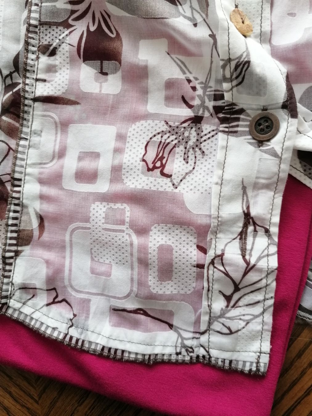 Camicette: Bluse im Ausbrenner Look, Grösse 40 – Usato da Fehraltorf venduto da Fernweh01 7