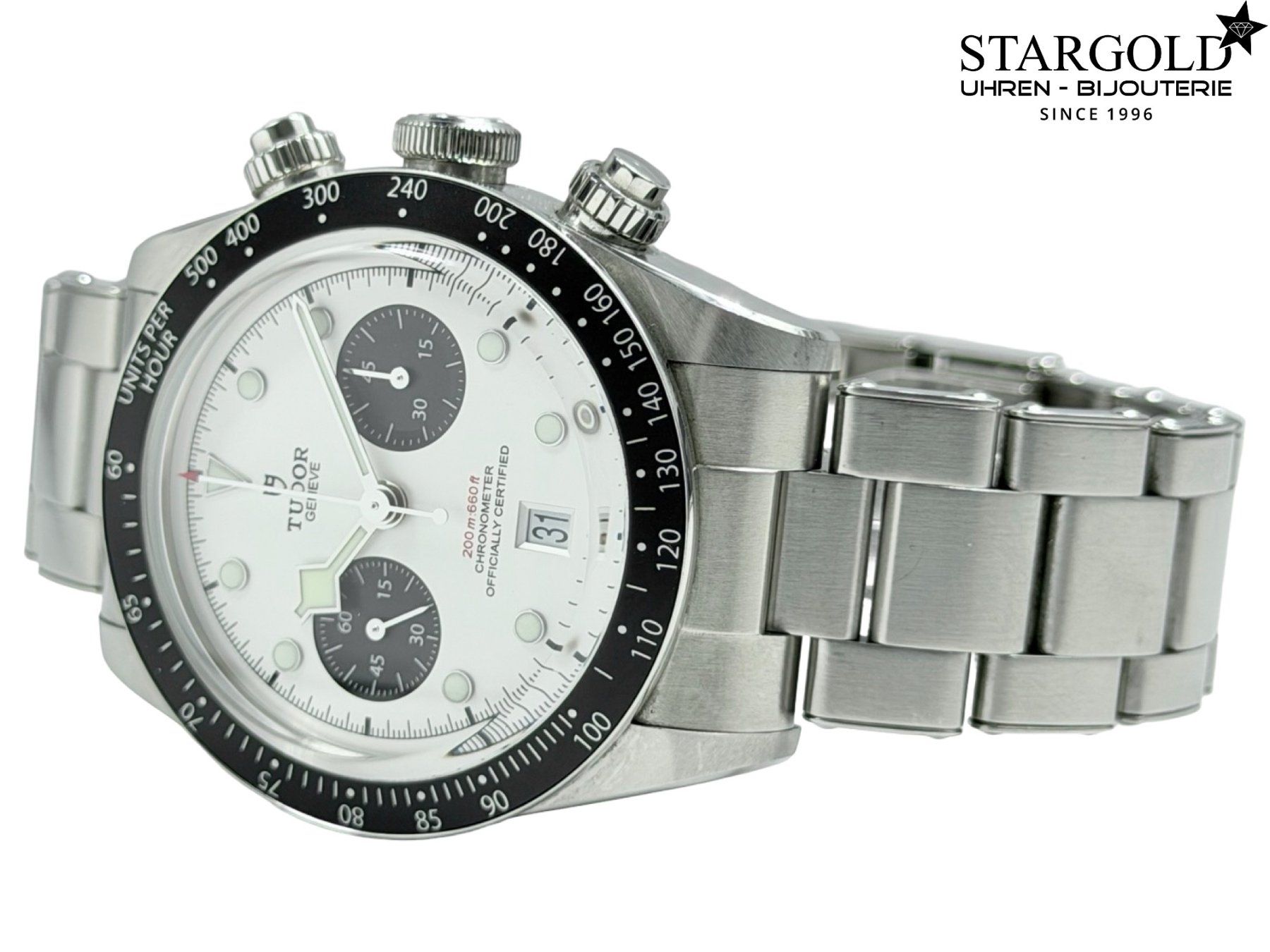 Tudor Orologi: Tudor Black Bay Chrono Panda Dial - 79360N – Usato da Zürich venduto da Stargold-Uhren 1