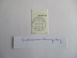 Voll Erstverwendung der Poststelle 1870 Monthey