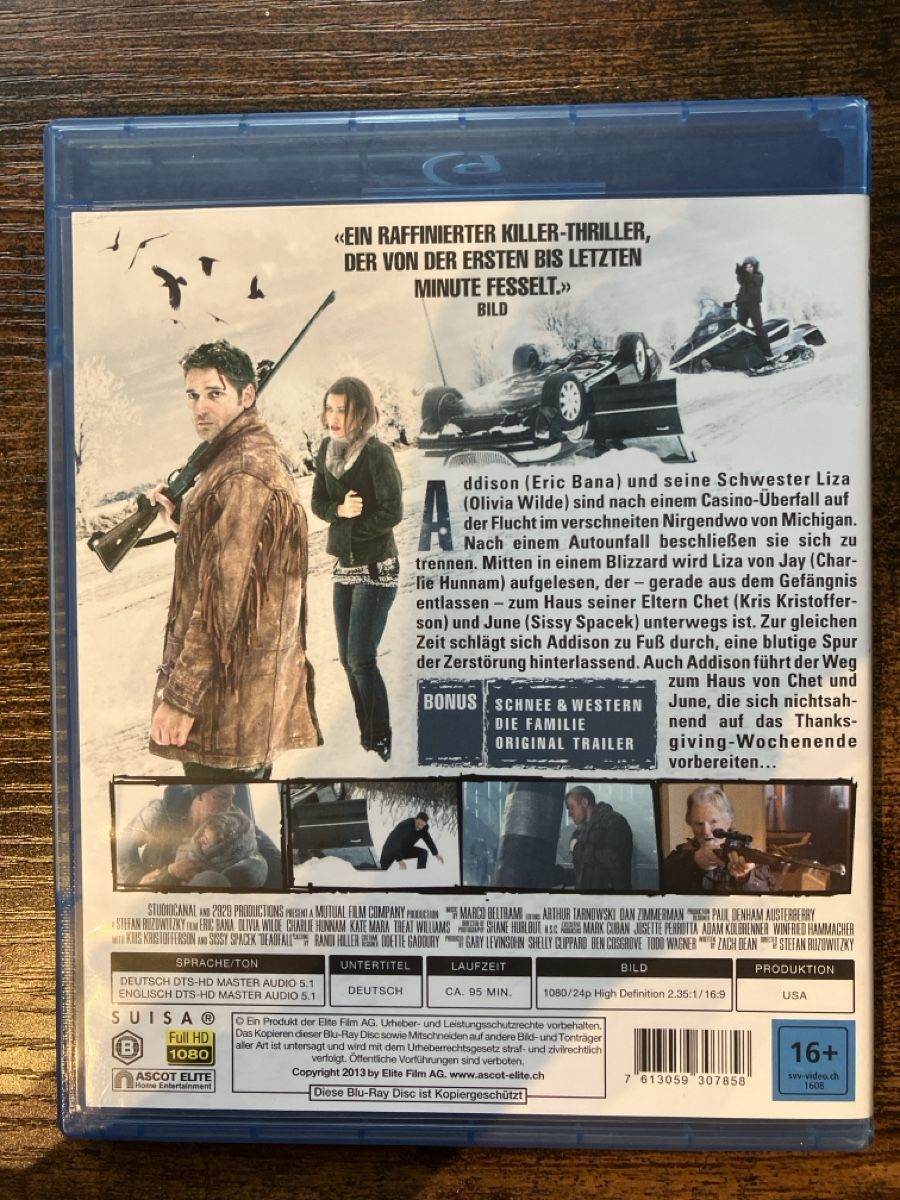 Tutti i DVDs: Cold Blood BluRay – Usato da Glarus venduto da Jhuber78 1