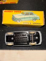 Dinky Toys 24U Simca 9 Aronde Grise avec Boîte OVP
