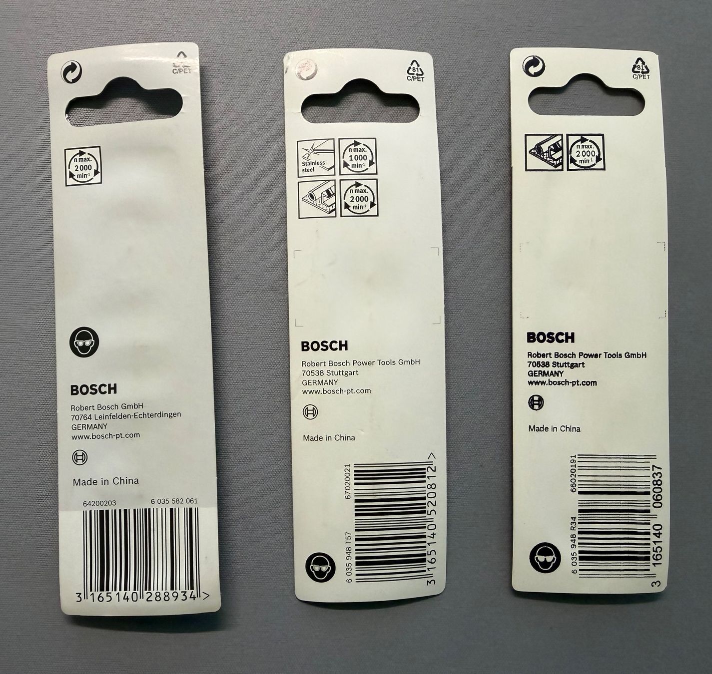 Bosch Tous les outils: Bosch Metallbohrer-Bundle 4mm HSS-G + HSS-Co + HSS-TiN – Neuf (Voir description) à Suhr par dealbest63 1