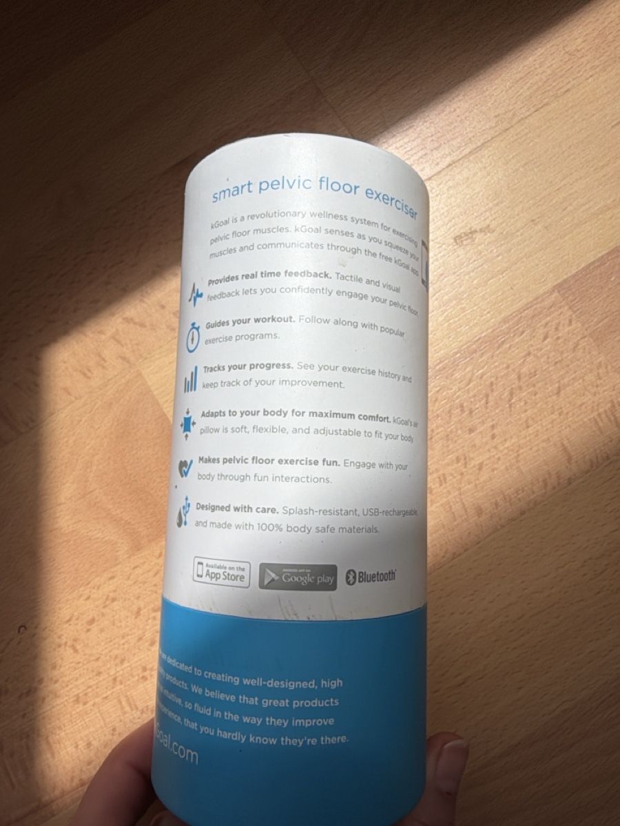 Attrezzature mediche: Neuwertiges kGoal smart Beckenbodentrainer Schweizer Version – Nuovo e nell'imballaggio originale da Auw venduto da mar_fwl7 1
