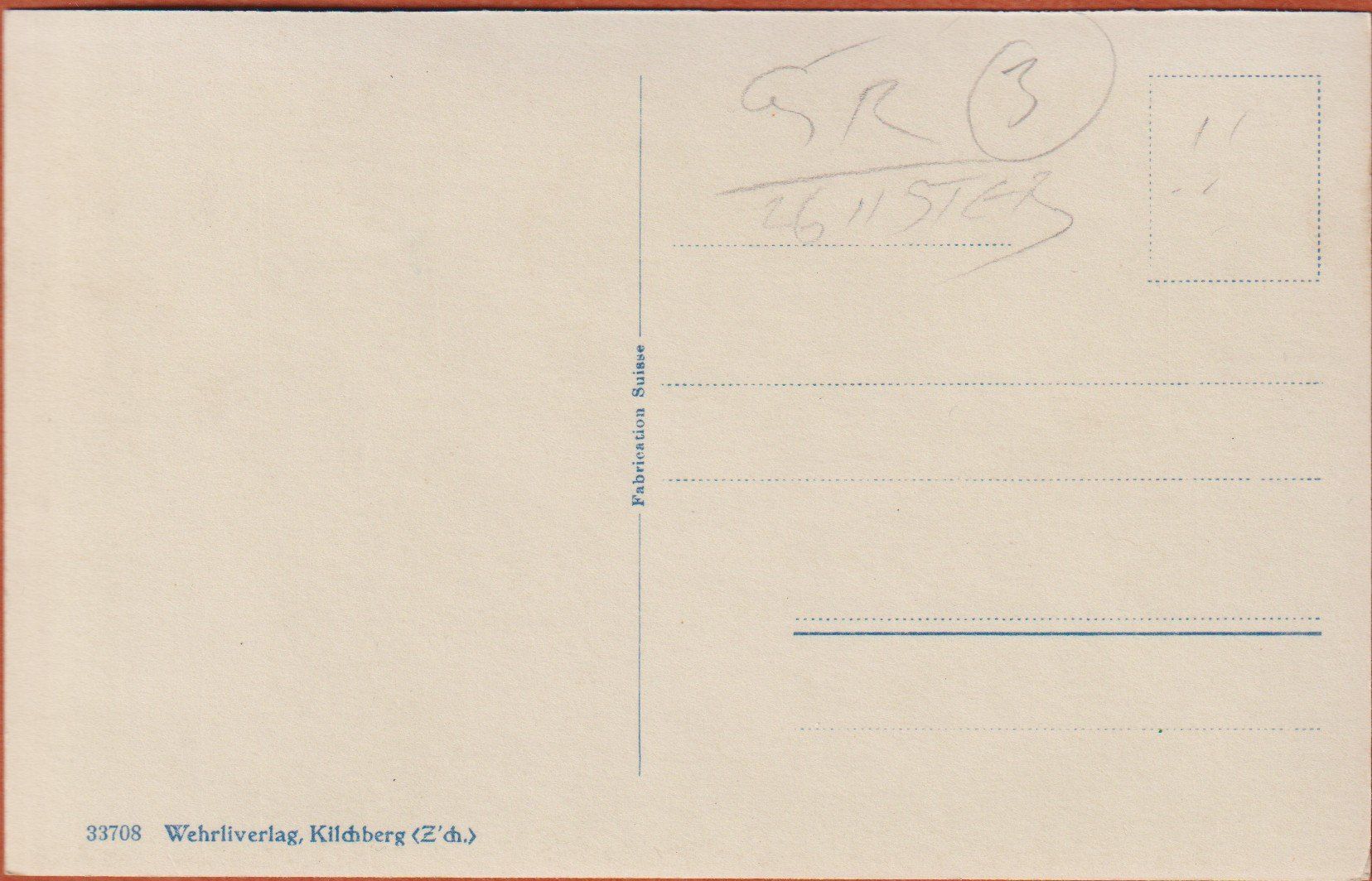 Ansichtskarten: Thusis  GR   -   alte Ansichtskarte Nr. 33708 ** – Gebraucht aus Vitznau von Ropaku 1